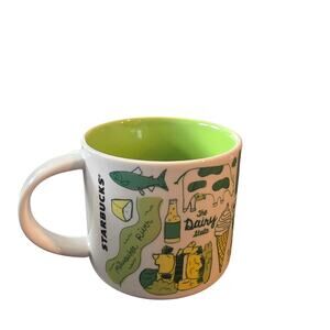 Starbucks Been There Series Wisconsin Coffee Tea Mug 14fl oz Collectible